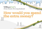 If William Paid Your Rent, What Would You Do With the Money?