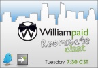 Join Us for William Paid’s 1st #Roommatechat – This Tuesday.