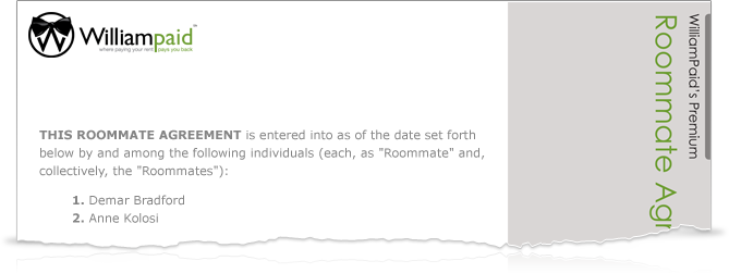 Roommate Agreement Main Image