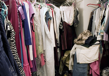 Cluttered Closet